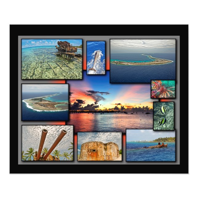 Roi Photo Collage Fototryck (Framsidan)