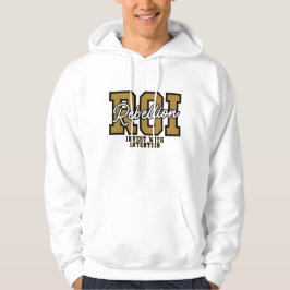 ROI Rebelling Wealth Disruptor Investerar i Stil Hoodie