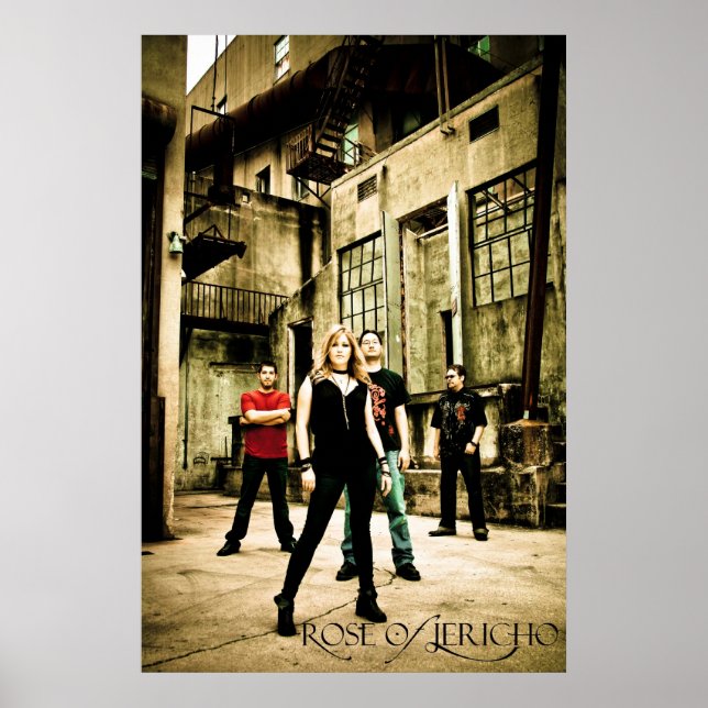 ROJ Band Alley Poster (Framsidan)