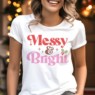 Rojalig och Ljusstark Rolig Jul T Shirt