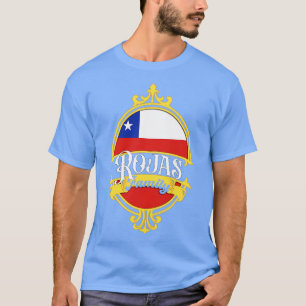 Rojas Family Chile Flagga T Shirt