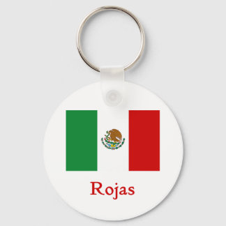 Rojas Mexican Flagga Nyckelring