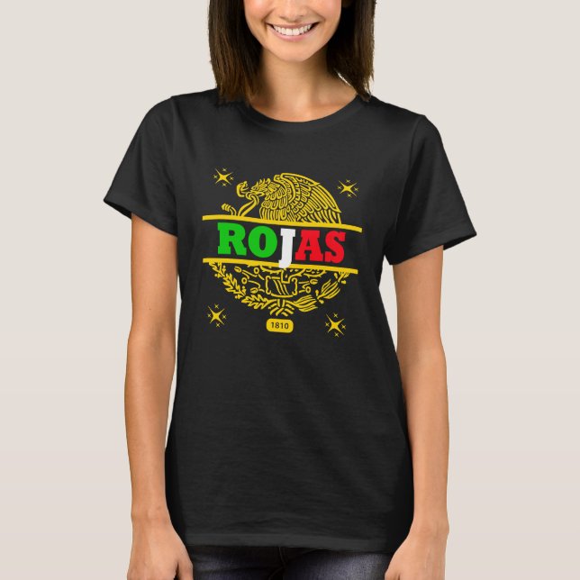 ROJAS MEXICO GULD T SHIRT (Framsida)