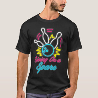 Röjer på en extra rolig bowlingkäglor sport t shirt