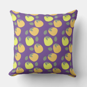 Rojlig Mango Orange Gul Frukt Kudde