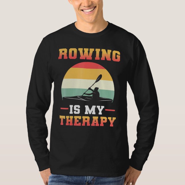 Röjning är min behandlingsradruta t shirt (Framsida)