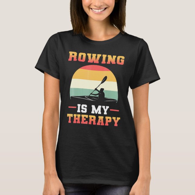 Röjning är min behandlingsradruta t shirt (Framsida)
