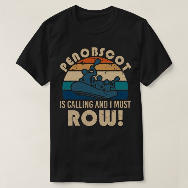 Röjning av Penobscot T Shirt (Design framsida)