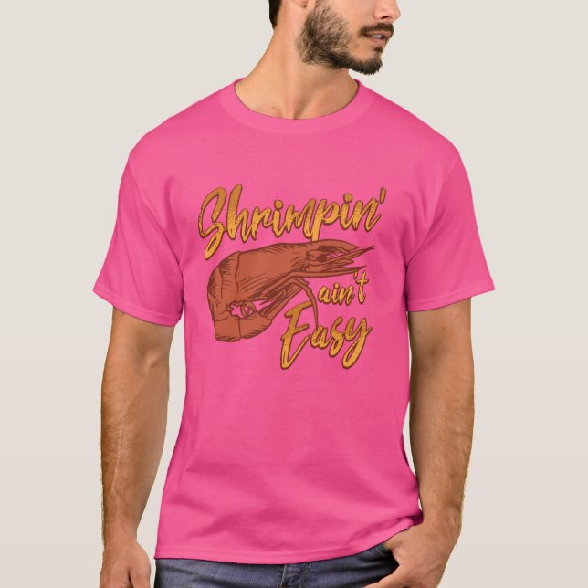 Röjning av räkor och mat t shirt (Framsida)