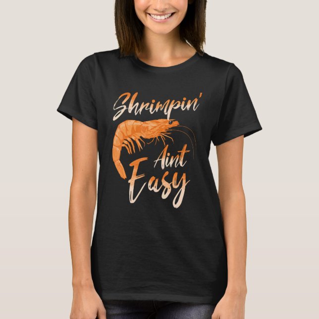 Röjning av räkor och mat t shirt (Framsida)