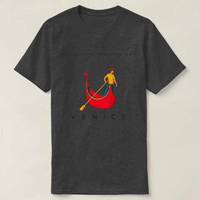 Röjning i Venedig T Shirt (Design framsida)