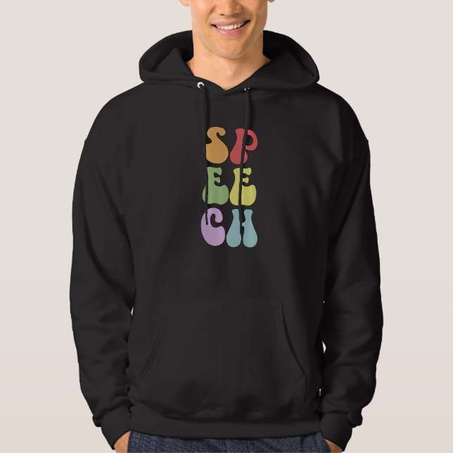 Röjsig logoped SLP Premium Hoodie (Framsida)