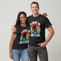 Röjspexande Bigfoot T-Shirt för den humoristiske