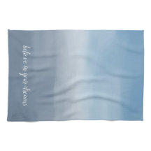 Rök blå ombre-vattenfärg