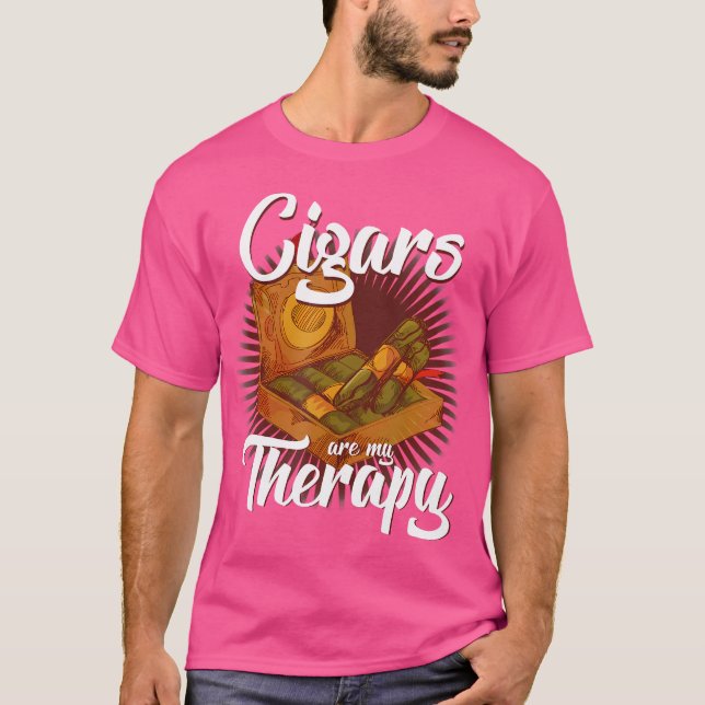 Rök Cigarrett T Shirt (Framsida)