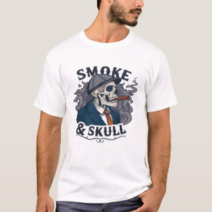 "Rök & Dödskalle – Mörk estetik, vildsint attityd T Shirt