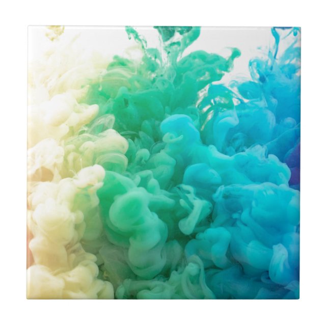 rök från regnbåge kakelplatta (Framsidan)