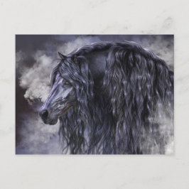 Rök- och ebonyvykort vykort