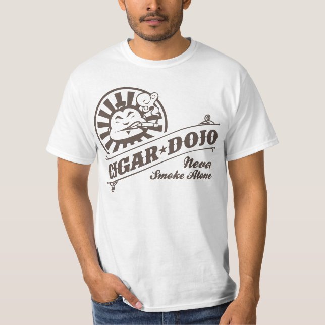 Röka aldrig bara t shirt (Framsida)