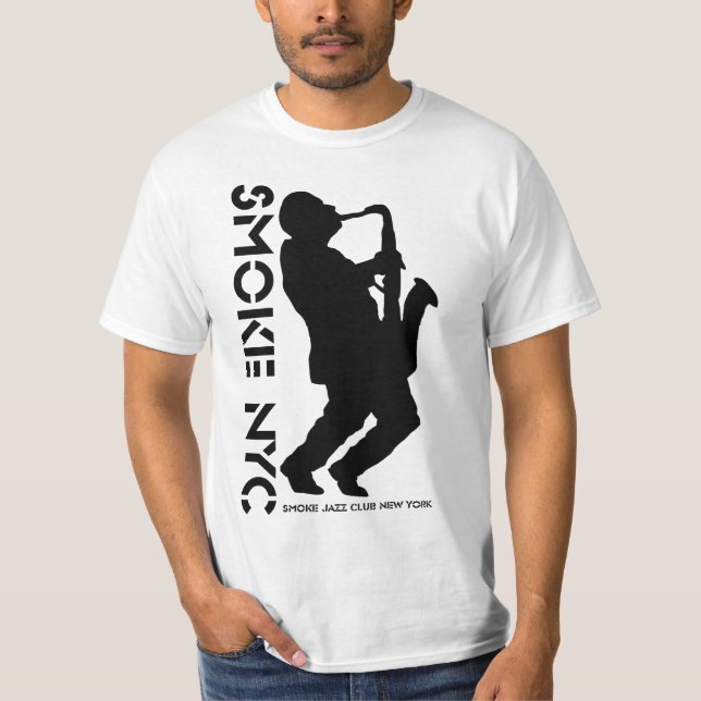 Röka B & W T-20 T Shirt (Framsida)