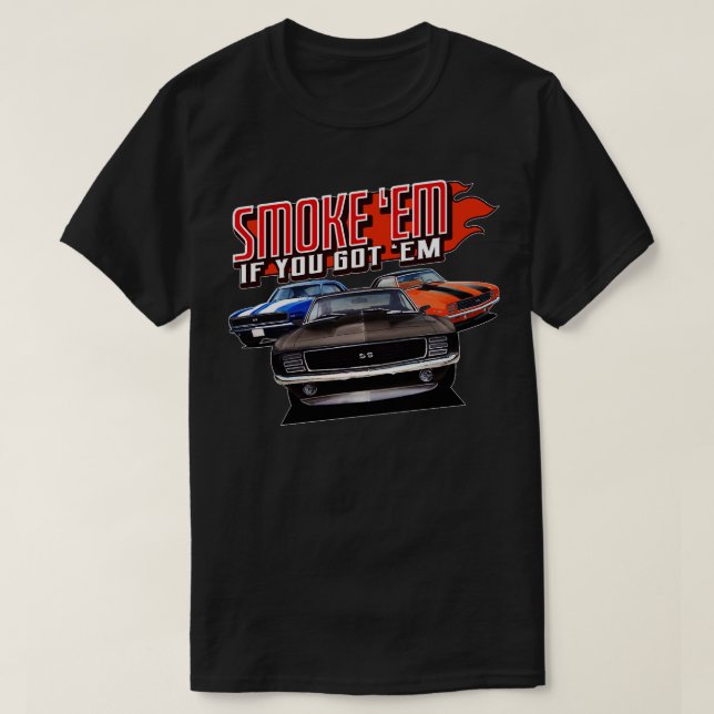 röka dem om du har dem t shirt (Design framsida)
