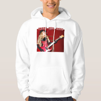 Röka kattungestenar! sweatshirt med luva