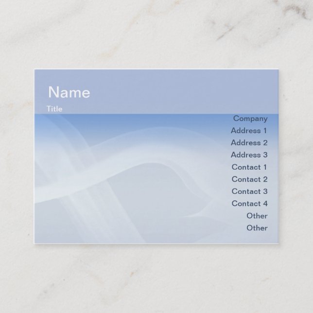 Röka - knubbiget visitkort (Framsida)