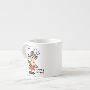Röka och middagT-tröja och gåvor Espressomugg