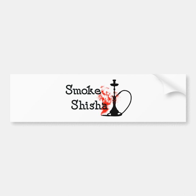 Röka Shisha Bildekal (Framsidan)