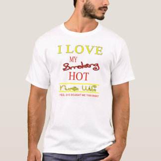 Röka T-tröja för HETTsjuksköterskafru T-shirt