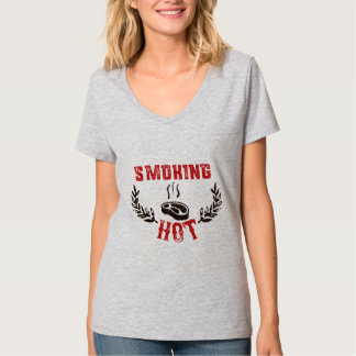 Rökande Hett BBQ-kokning T-Shirt