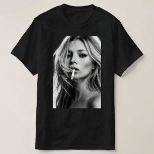 Rökande Kate Ikonisk Pose Klassisk T-Shirt