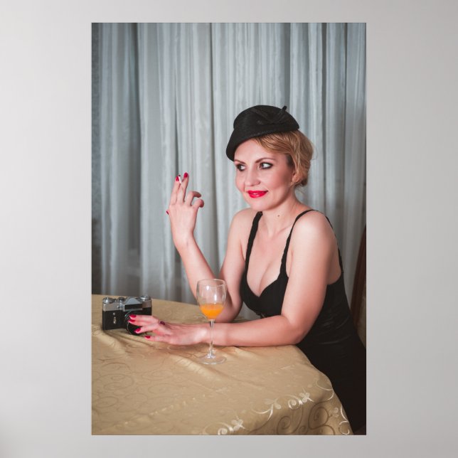 Rökande kvinnor poster (Framsidan)