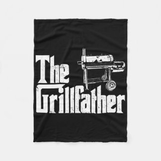 Rökare för grillning och grillkock Grillpappa Gril Fleecefilt