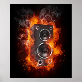 Rökare Hett Music Poster