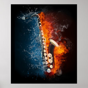 Rökare Hett Music Poster