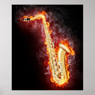 Rökare Hett Music Poster