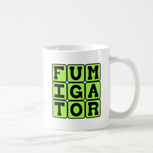 Rökare, Insektsdödare Kaffemugg (Höger)