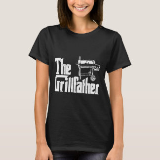 Rökare och grill chef Grillfather Grillad T Shirt