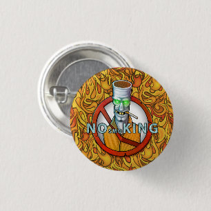 rökavtryck - lustiga cigaretttecken knapp