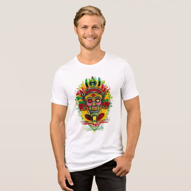 Rokclonededesign T-Shirt _2025 Art Intelligence Tr (Framsida Full)