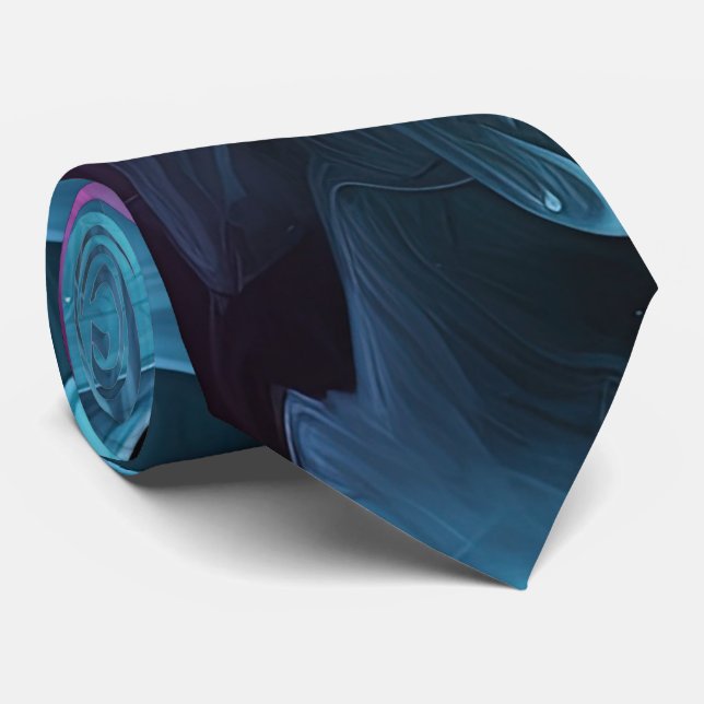 Rökdesign för dynamisk Multifärgad, krysruta Slips (Rullad)