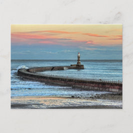 Roker Pier och Lighthouse Vykort