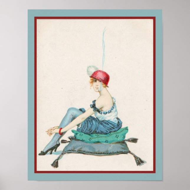 Rökflapper för 20-årsåldern poster (Framsidan)