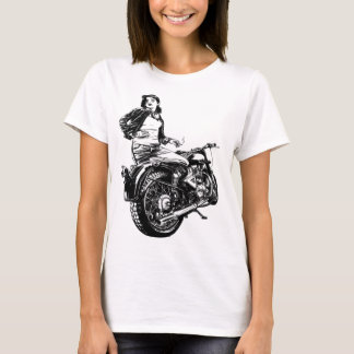 Rökflicka med fotbojor t shirt