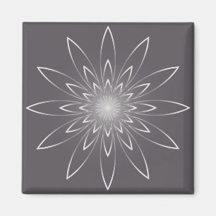 rökig kvartsklocka magnet