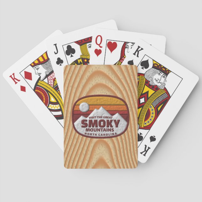 Rökiga berg    casinokort (Baksidan)