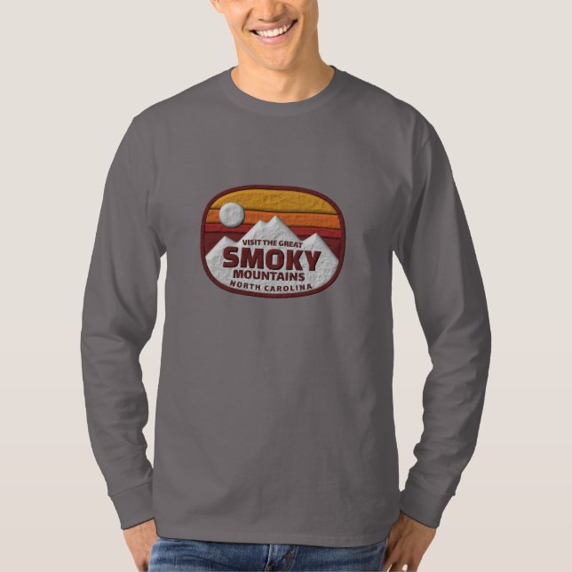 Rökiga berg t shirt (Framsida)