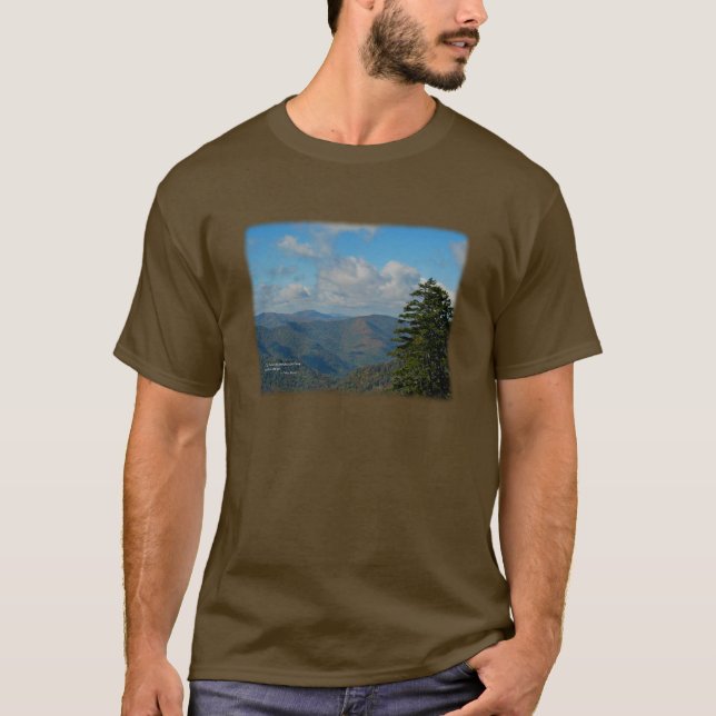 Rökiga Mtns: Mtns kallar…, John Muir T-shirt (Framsida)