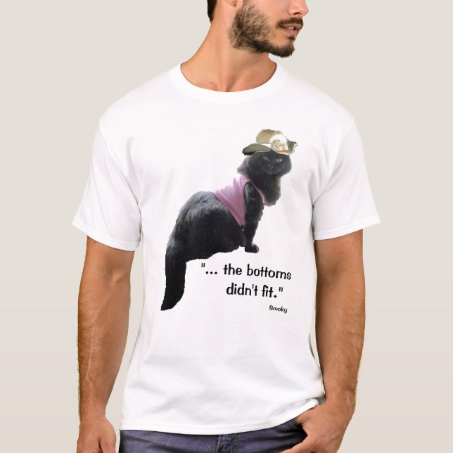 Rökigt i Cowboyhatt T-shirt (Framsida)